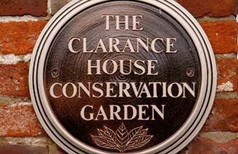 Clarance House Conservation Garden in Thaxted